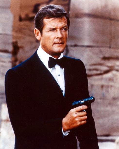 Roger Moore, el tercer James Bond