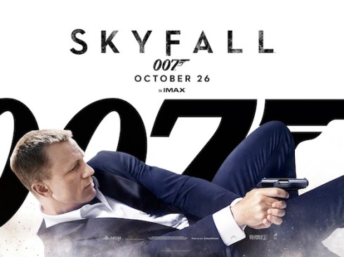 Cartell de "Skyfall", la nova pel·lícula de 007 