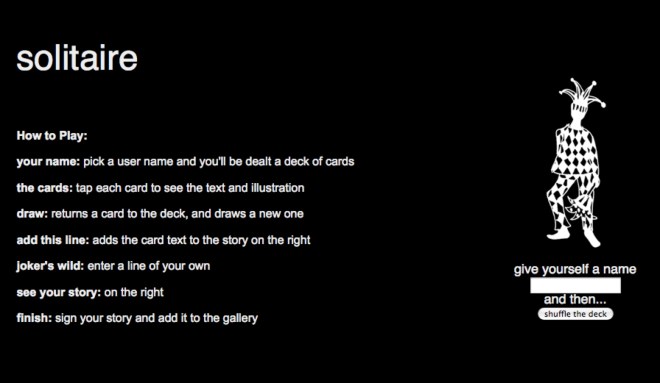 Solitaire, Helen Thorington